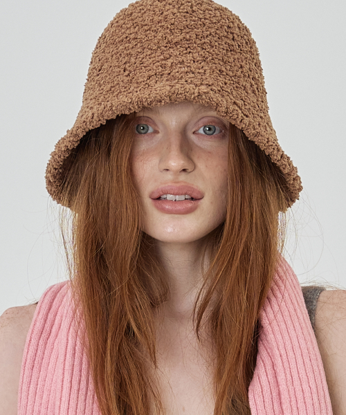 Buckle Over Bucket Hat Camel