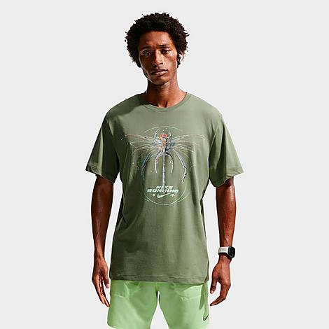 Men's Dri-FIT Dragonfly Running T-Shirt in Silver Sage