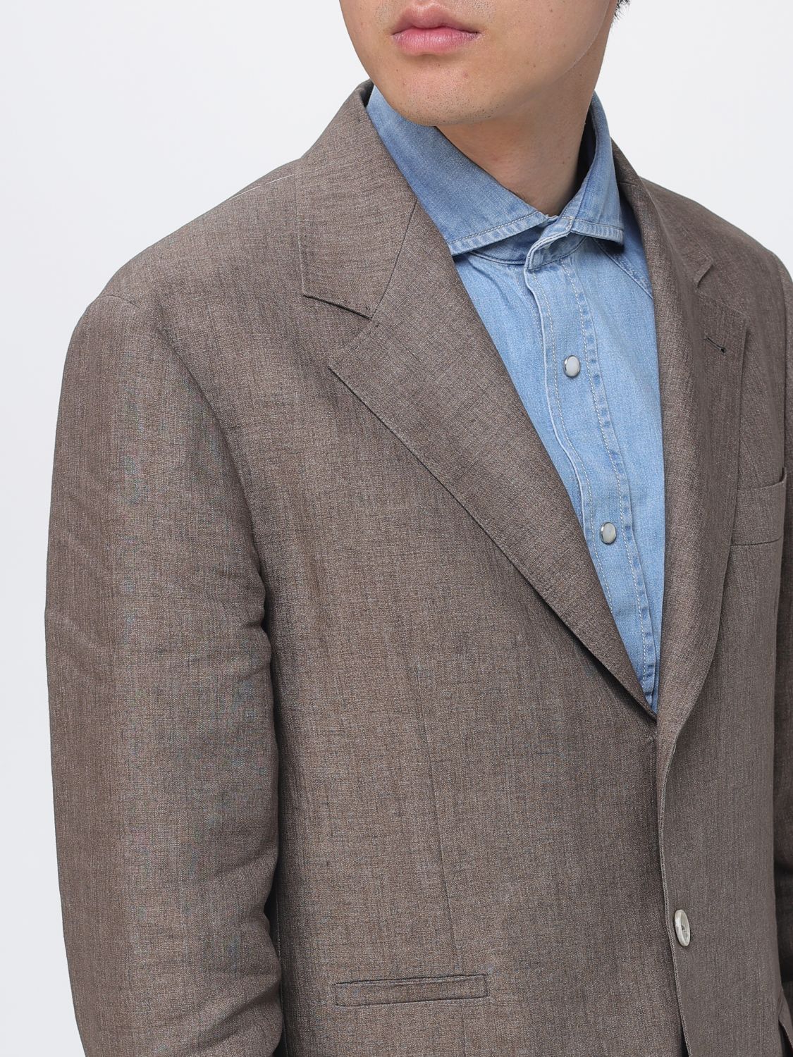 Jacket Men color Brown