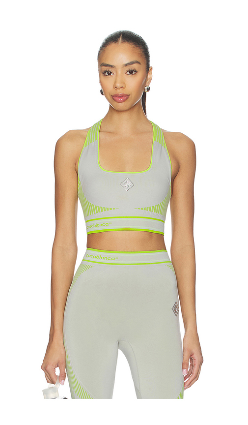 Casablanca Seamless Bralette in Grey. - L/XL also in