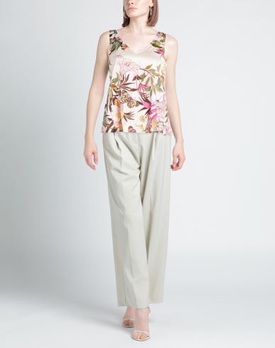 Woman Top Light pink Size 6 Silk, Elastane, Cotton