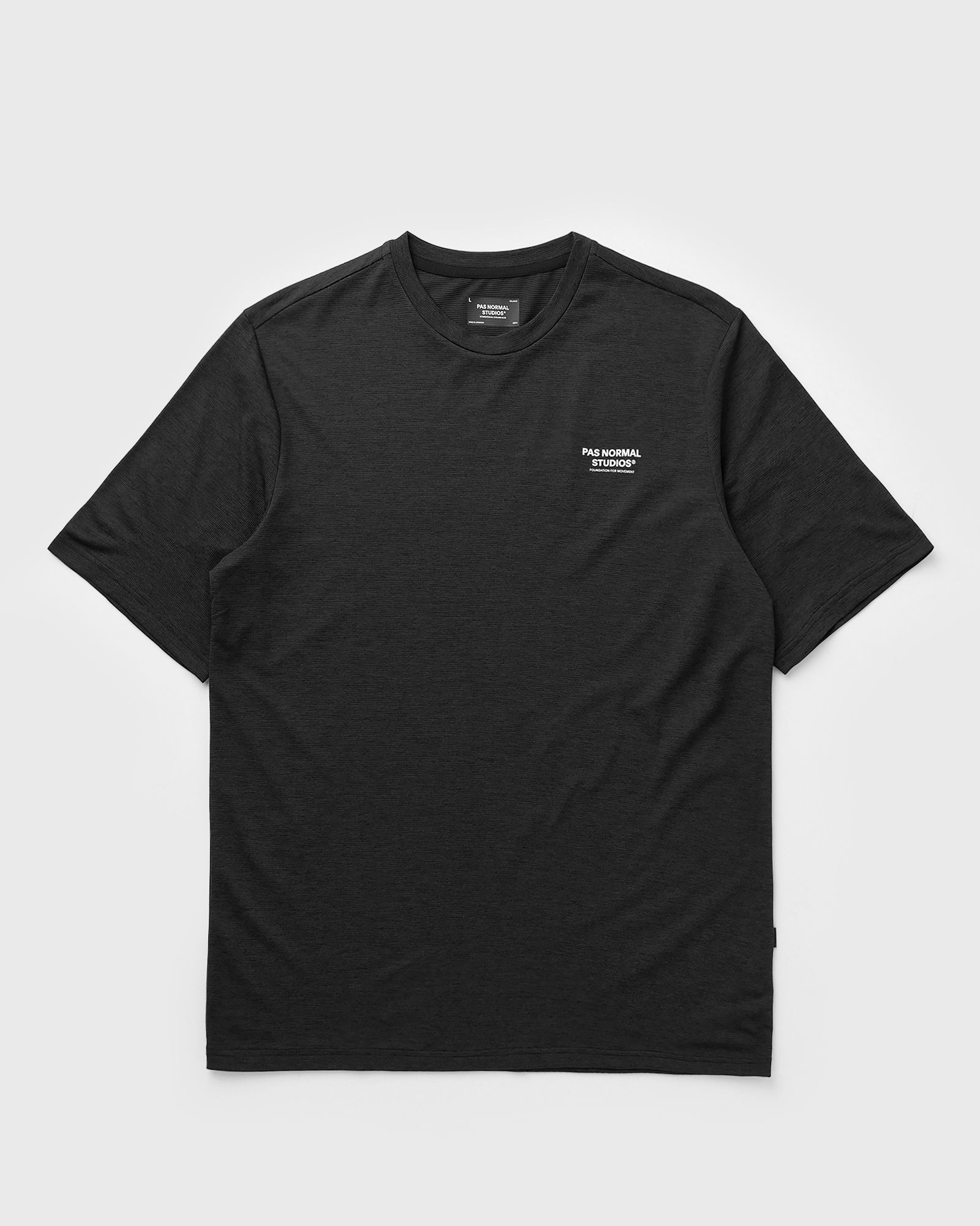 Balance Tee black male Shortsleeves now available at BSTN
