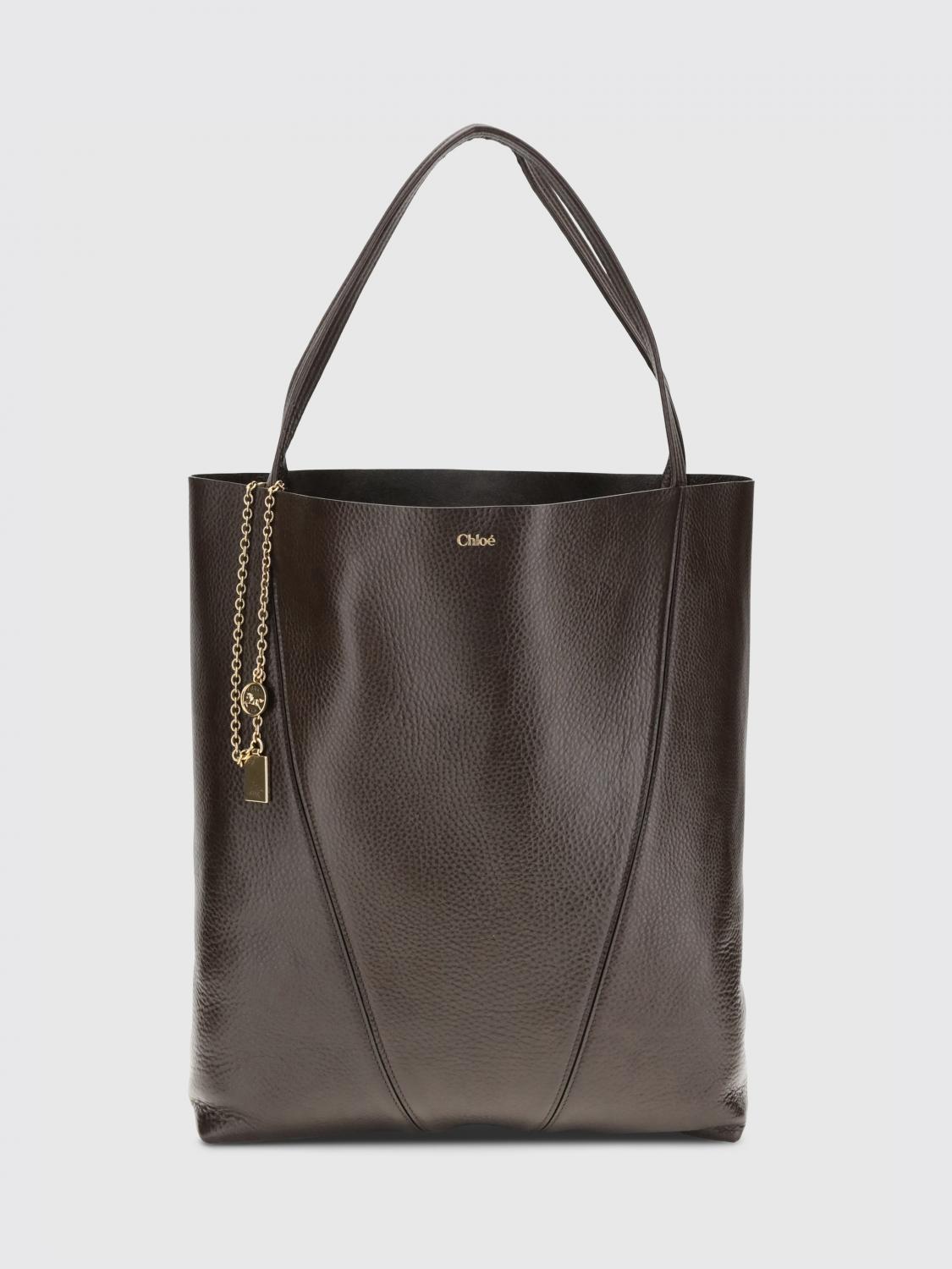 Large Spin tote bag - Black