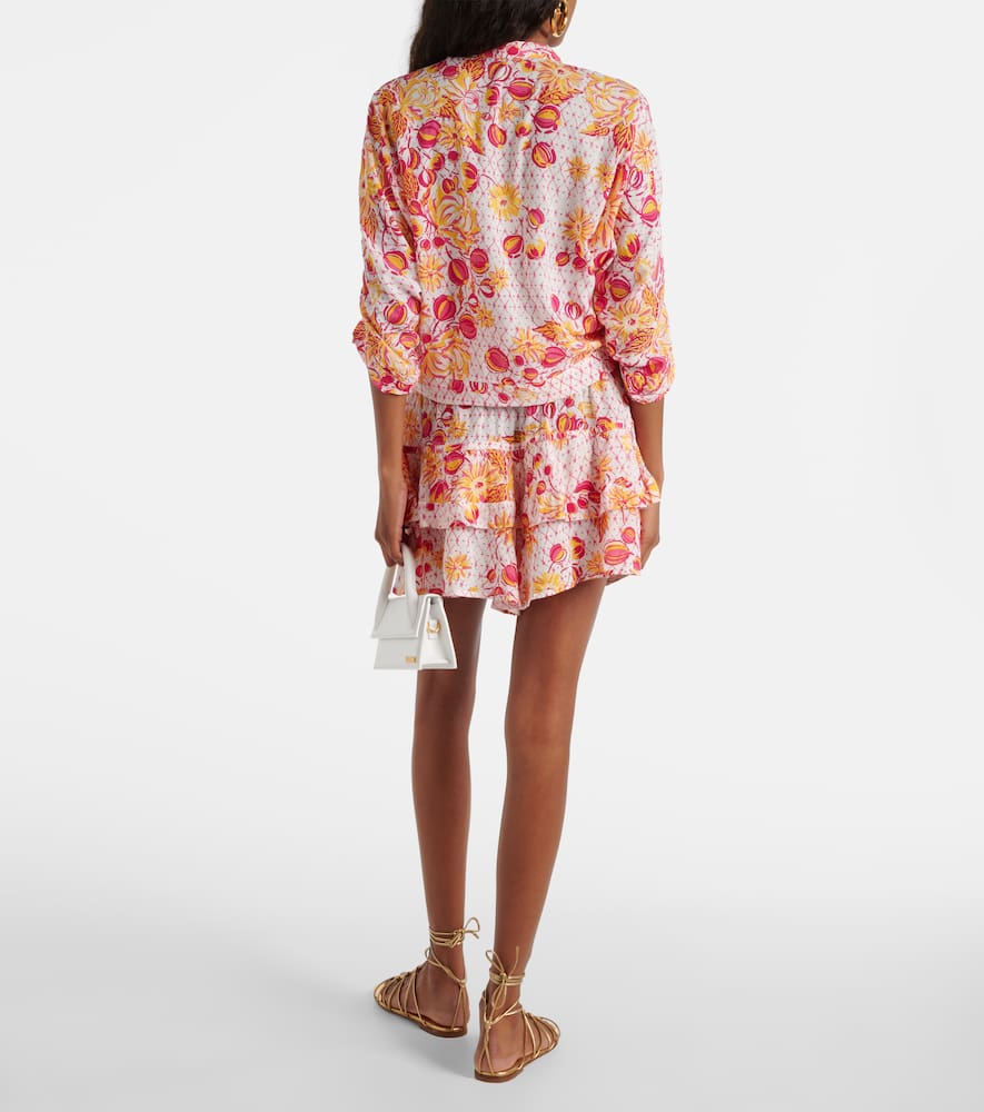 Azia floral shirt