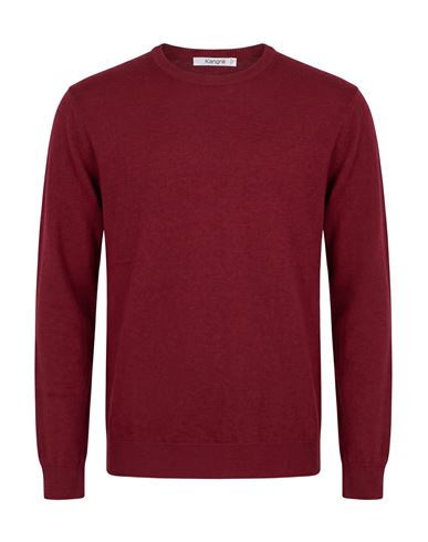 Man Sweater Brick Size 50 Wool