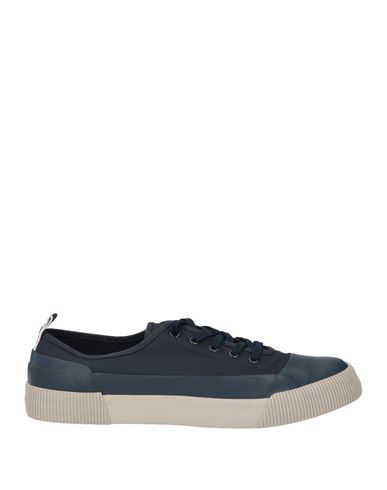 Man Sneakers Navy Size 9 Textile fibers, Rubber