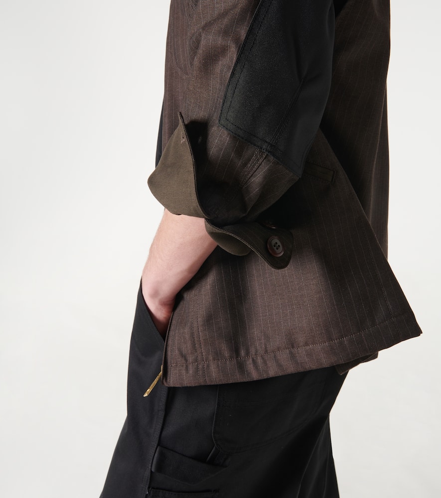 X Carhartt striped jacket