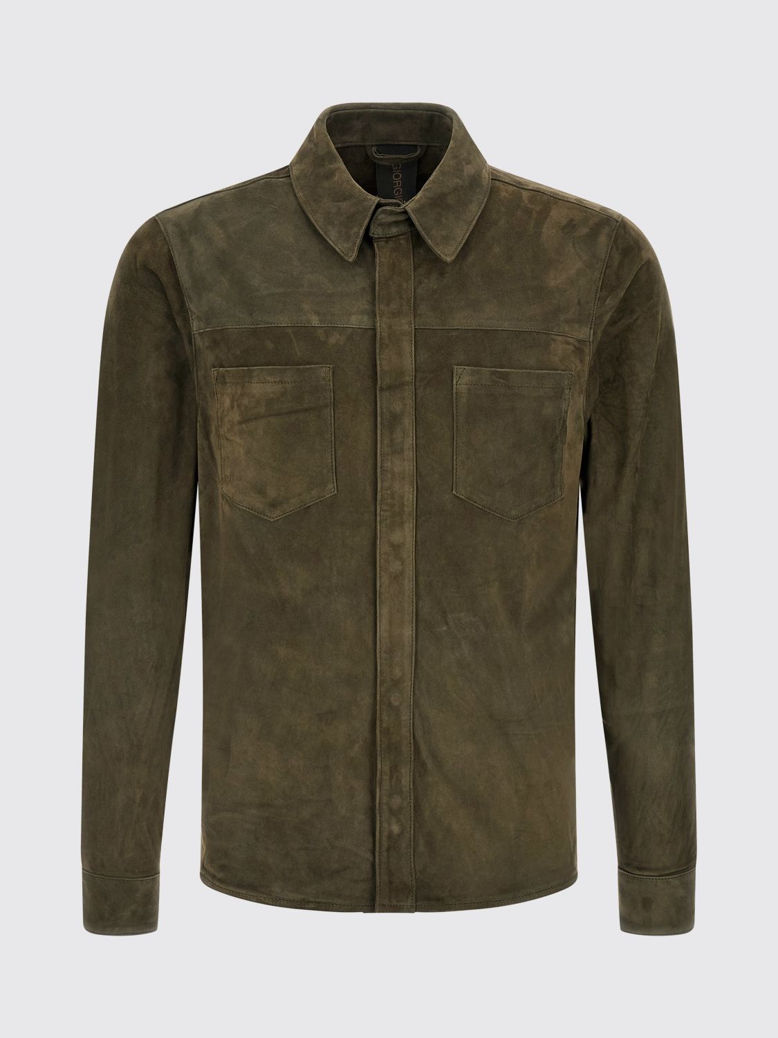 Shirt Men color Green