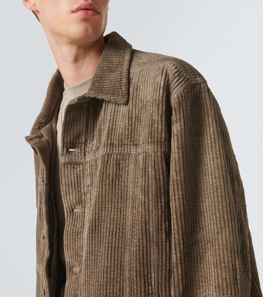 Jumbo corduroy oversized cotton jacket