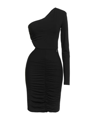 Woman Mini dress Black Size 0 Viscose, Elastane