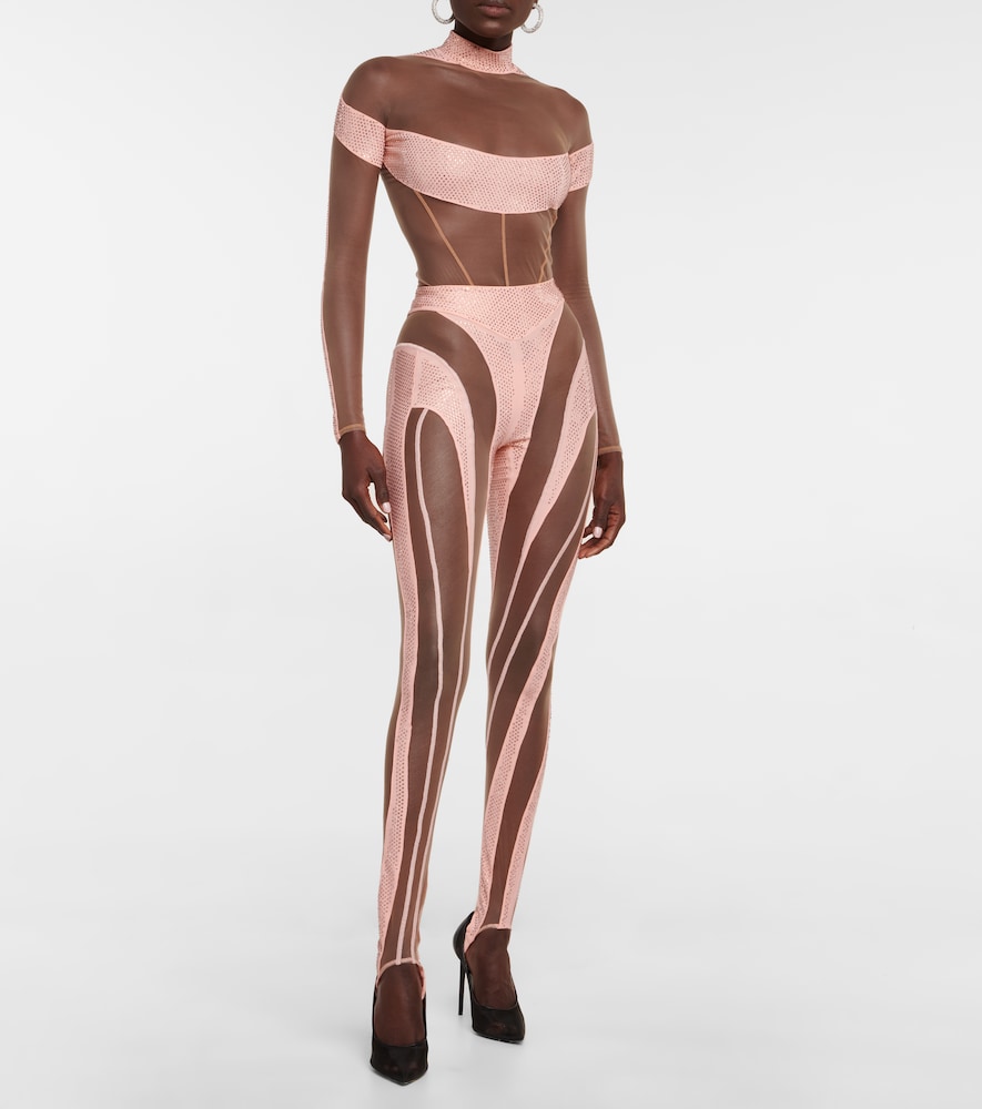 Exclusive to Mytheresa - Paneled stirrup leggings