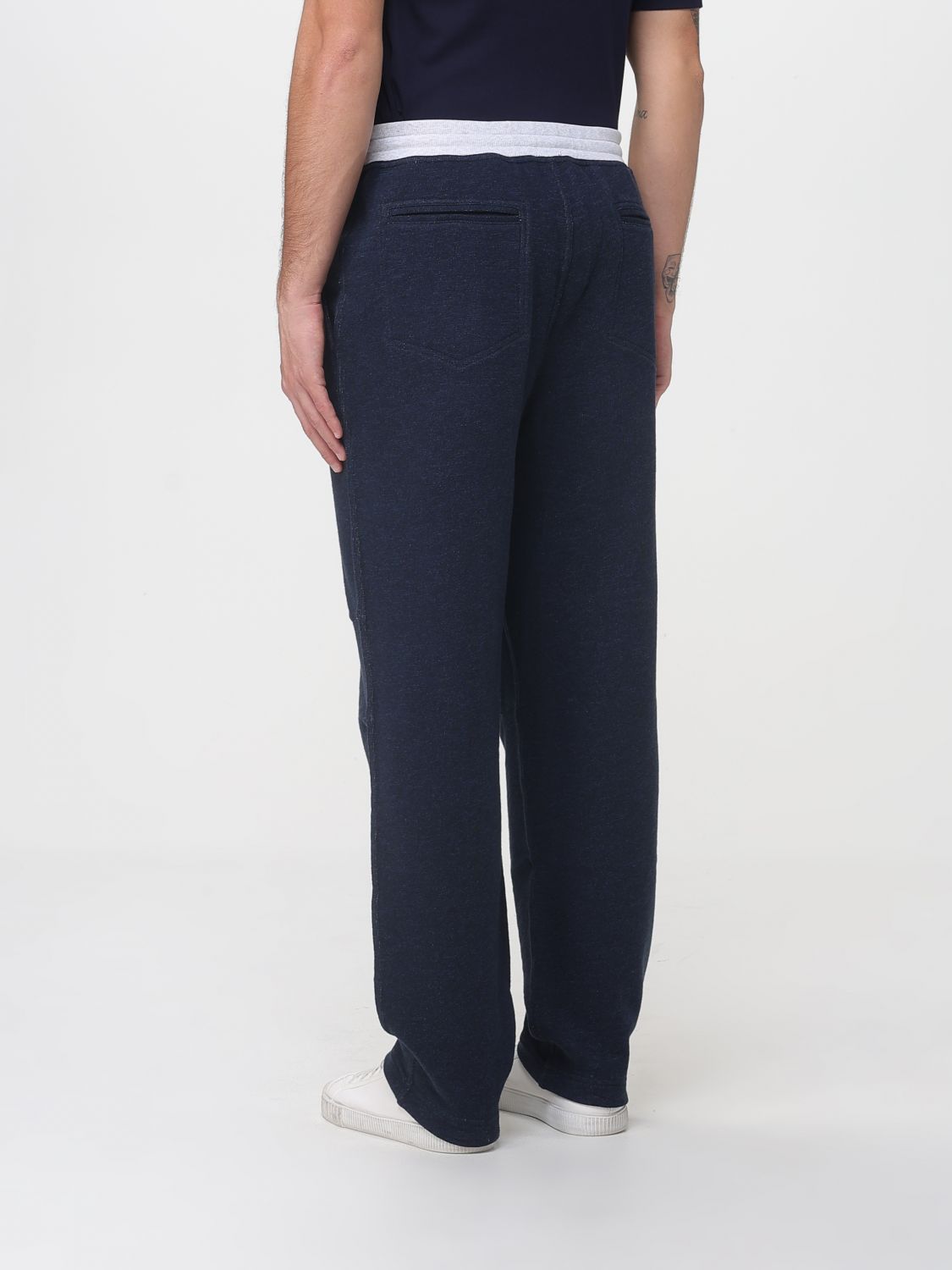Pants Men color Blue