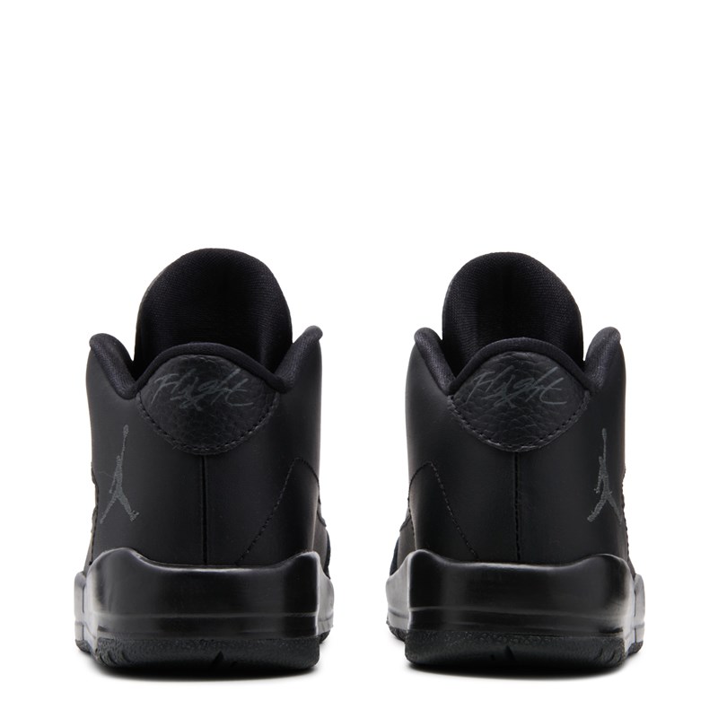 Kids' Flight Origin 3 Mid Top Sneaker Little Kid Shoes (Black)