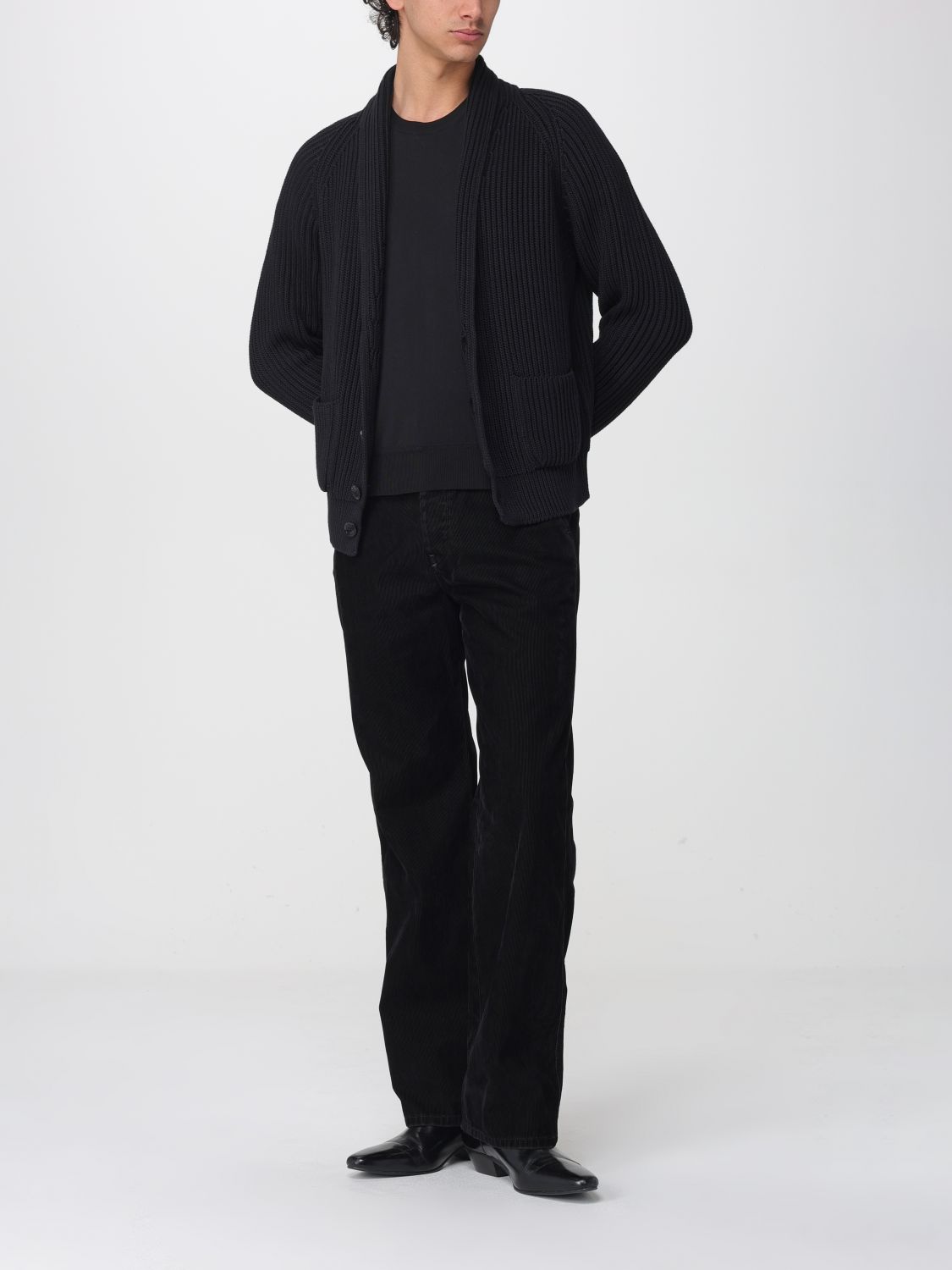 Cardigan Men color Black