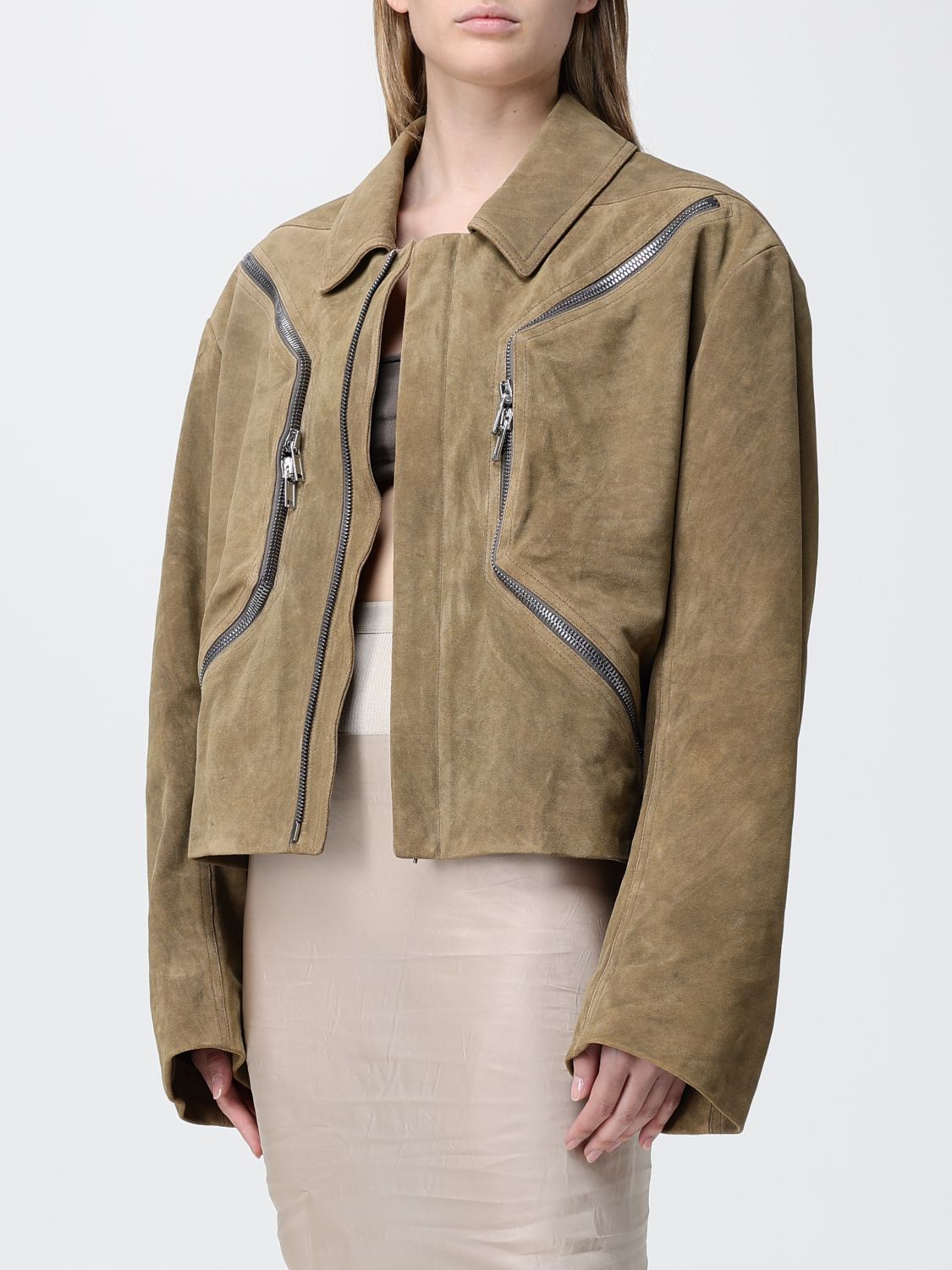 Coat Woman color Brown