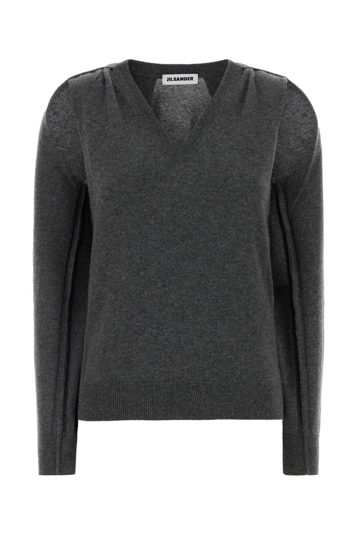 Cashmere Sweater — Gray