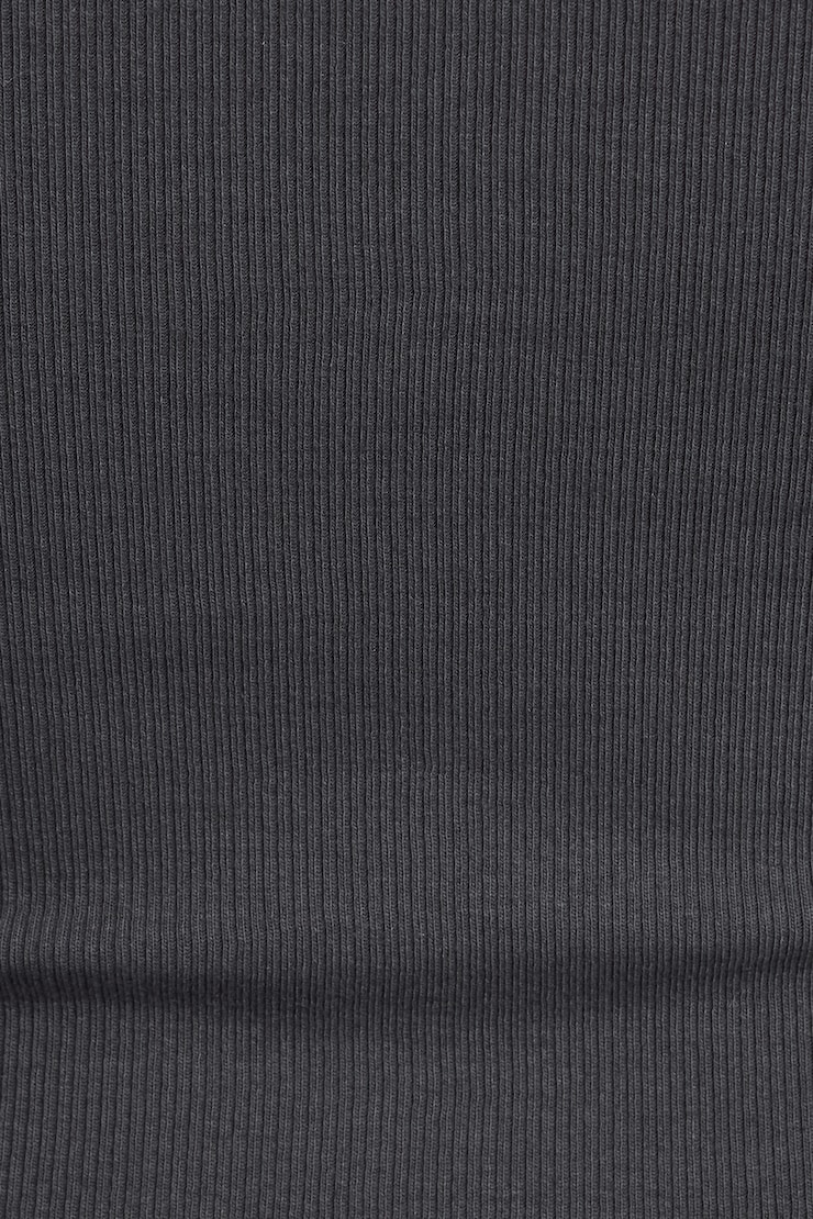 SnatchRib Scoop Cami Top - Greys - Women Clothing