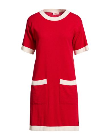 Woman Mini dress Red Size 8 Cashmere