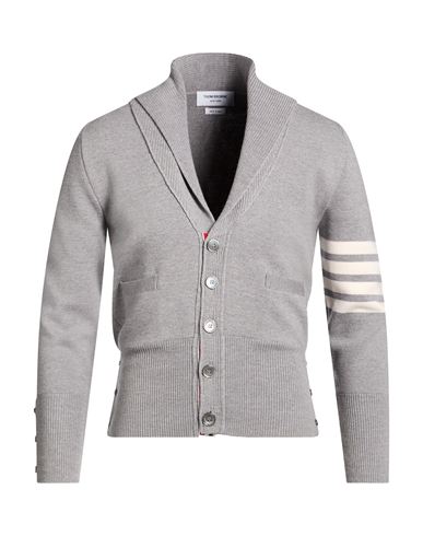 Man Cardigan Light grey Size 0 Merino Wool