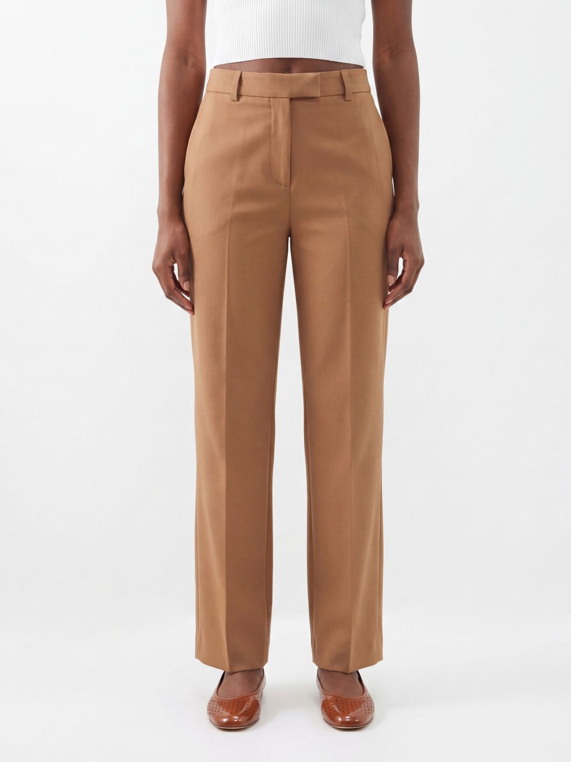 Pants Woman color Brown