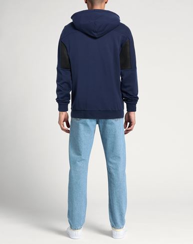 Man Sweatshirt Navy Size S Cotton