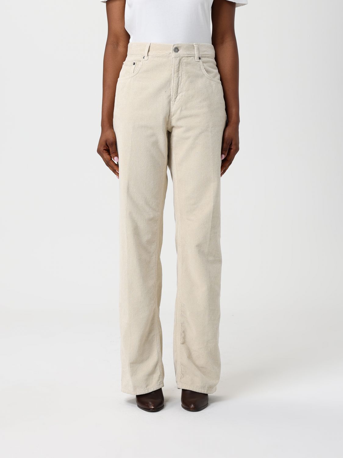 Jeans Woman color White