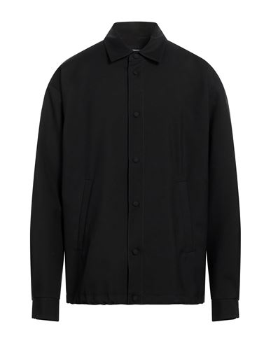 Man Jacket Black Size L Wool