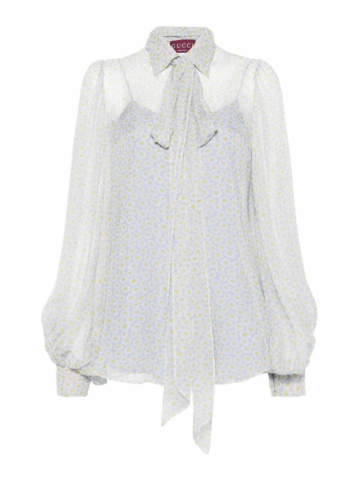 Printed Chiffon Shirt