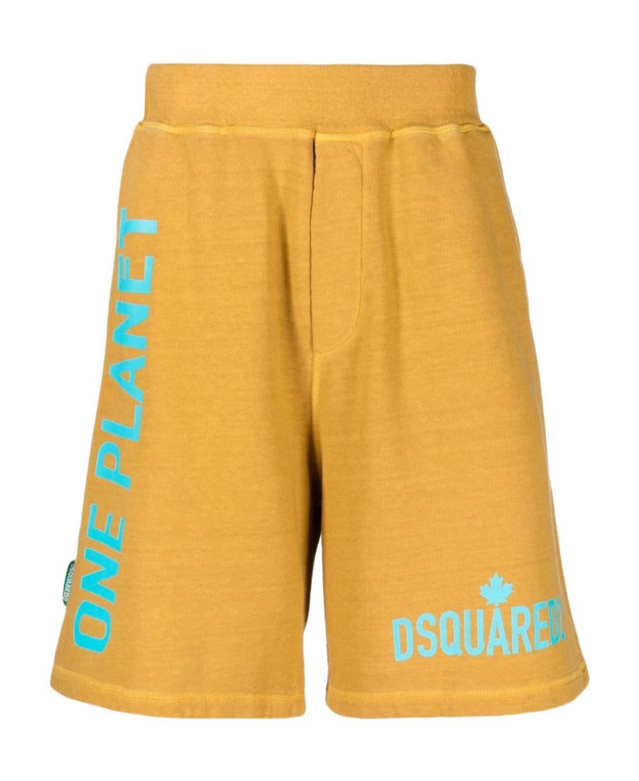 Dsquared2 Logo Printed Bermuda Shorts