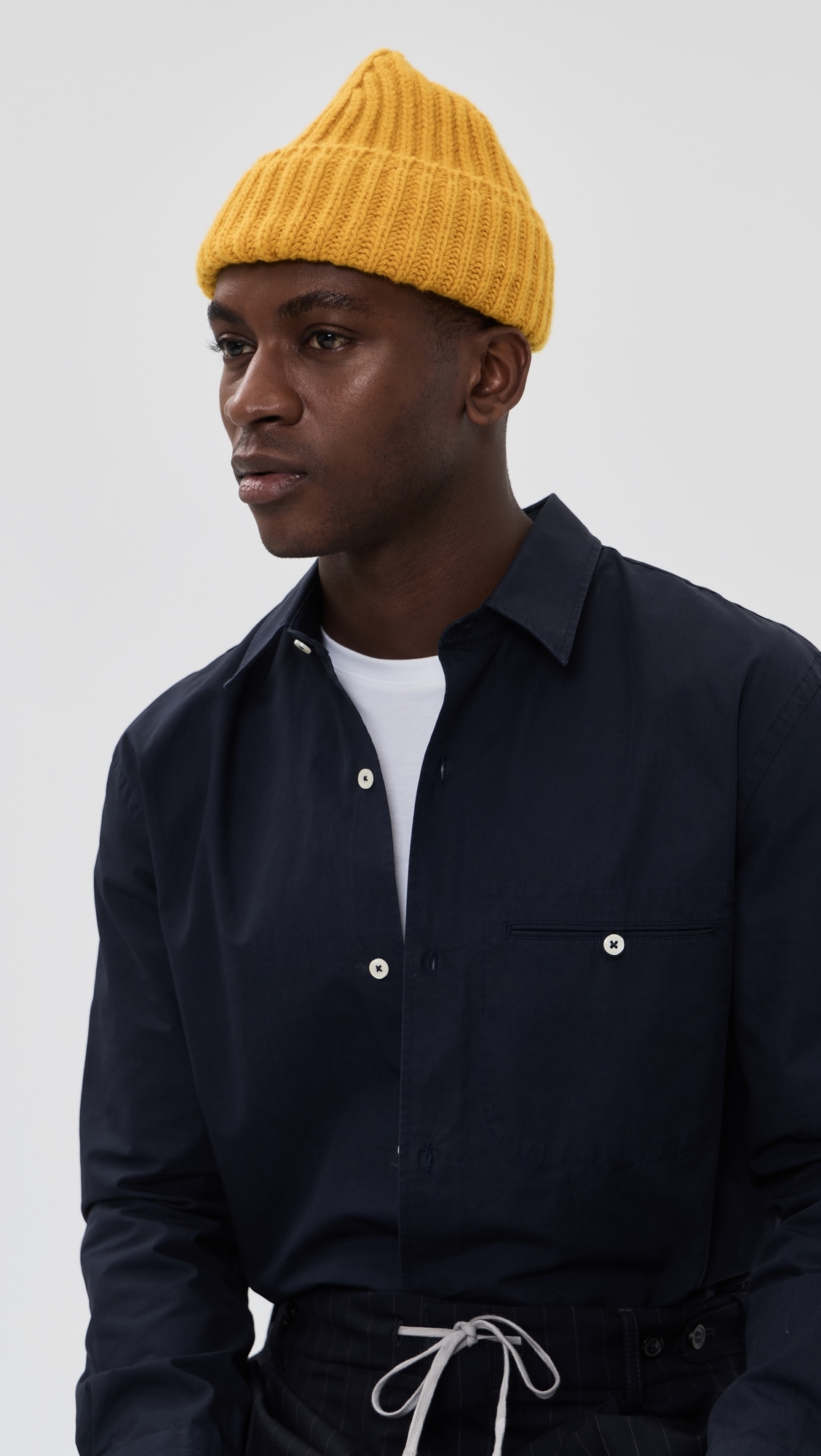 The Cousteau Beanie Old Gold One Size