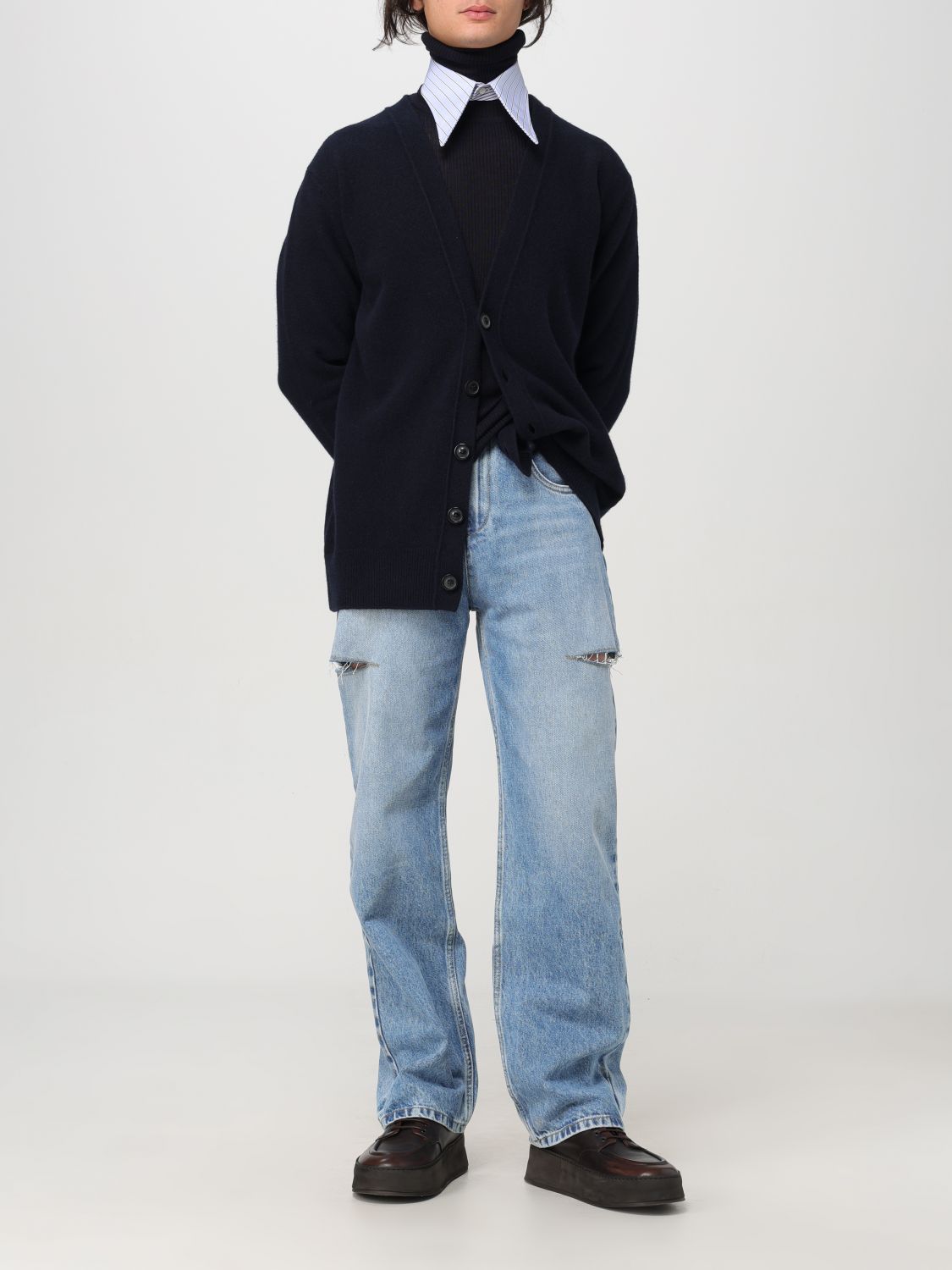 Sweater Men color Blue