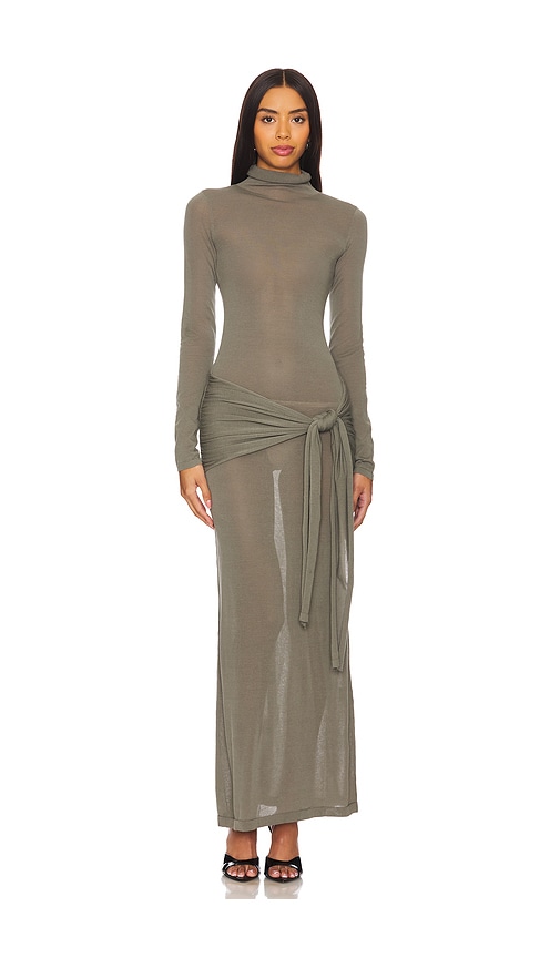 Lovers and Friends Elma Maxi Dress in Green.  M. Also in