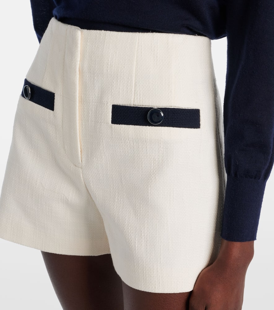 Gershwin cotton-blend shorts