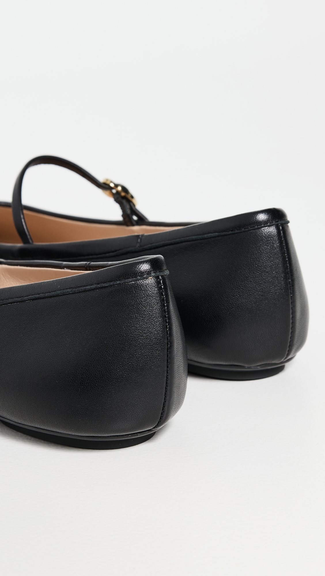 Gianvito Rossi Carla Nappa Flats Black