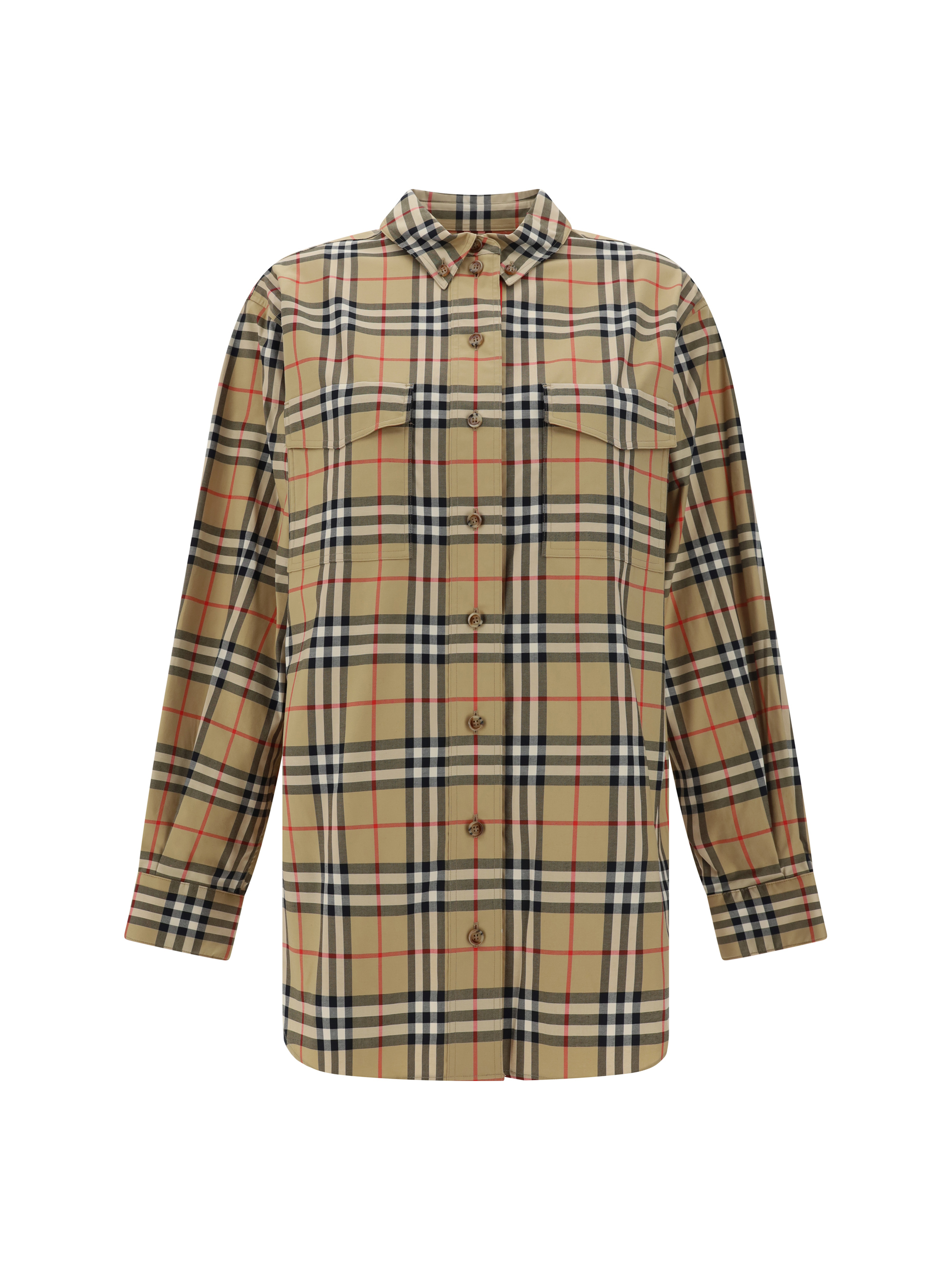Checked Buttoned Shirt