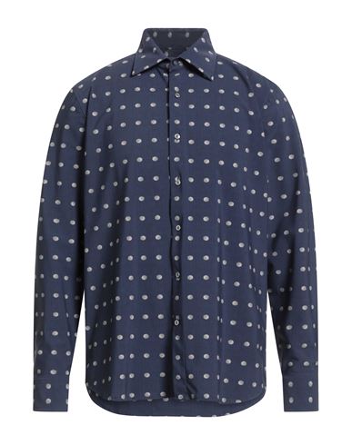 Next Man Shirt Navy Size 15 Polyamide, Elastane
