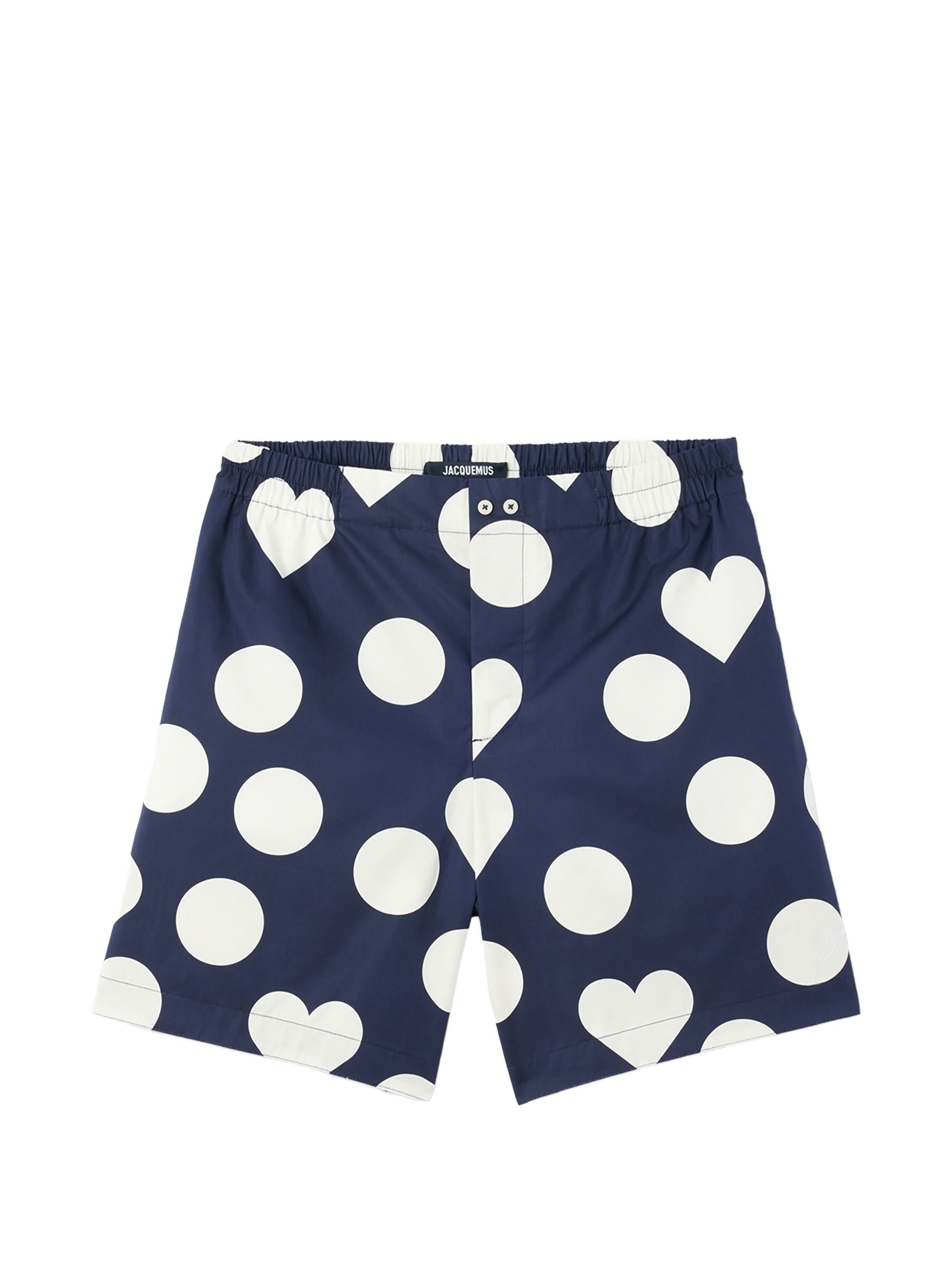Men's Calewith Dot-Print Shorts