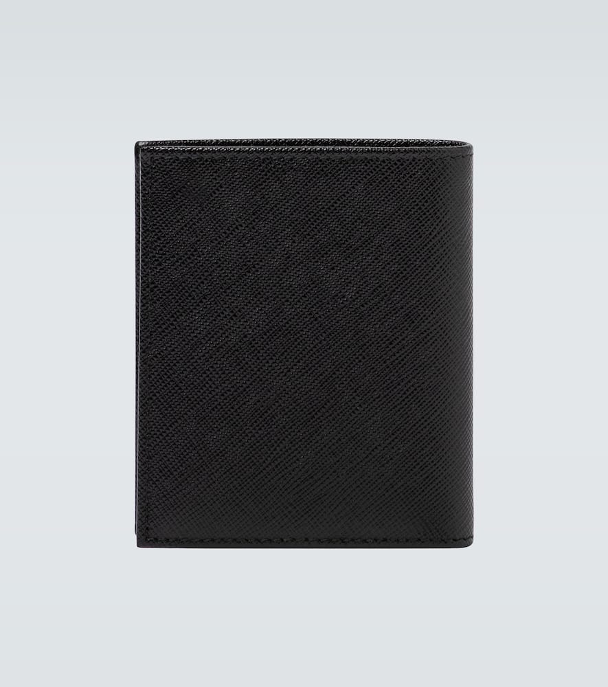 Saffiano leather billfold wallet