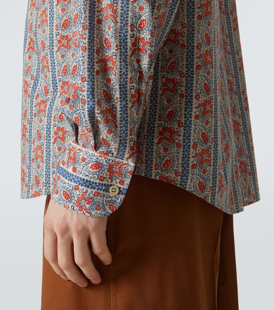 Printed cotton shirt