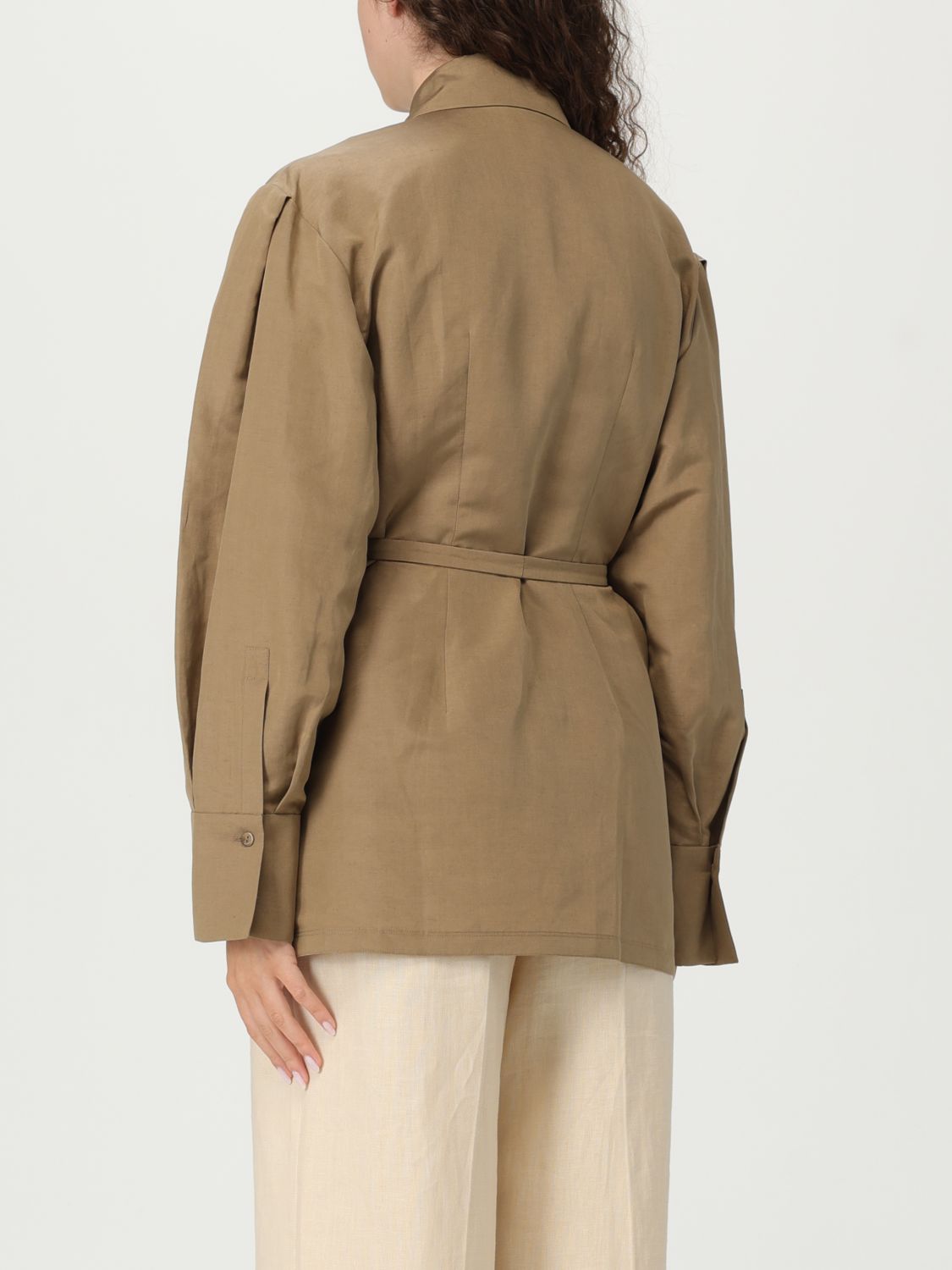 Sweater MAX MARA Woman color Coffee