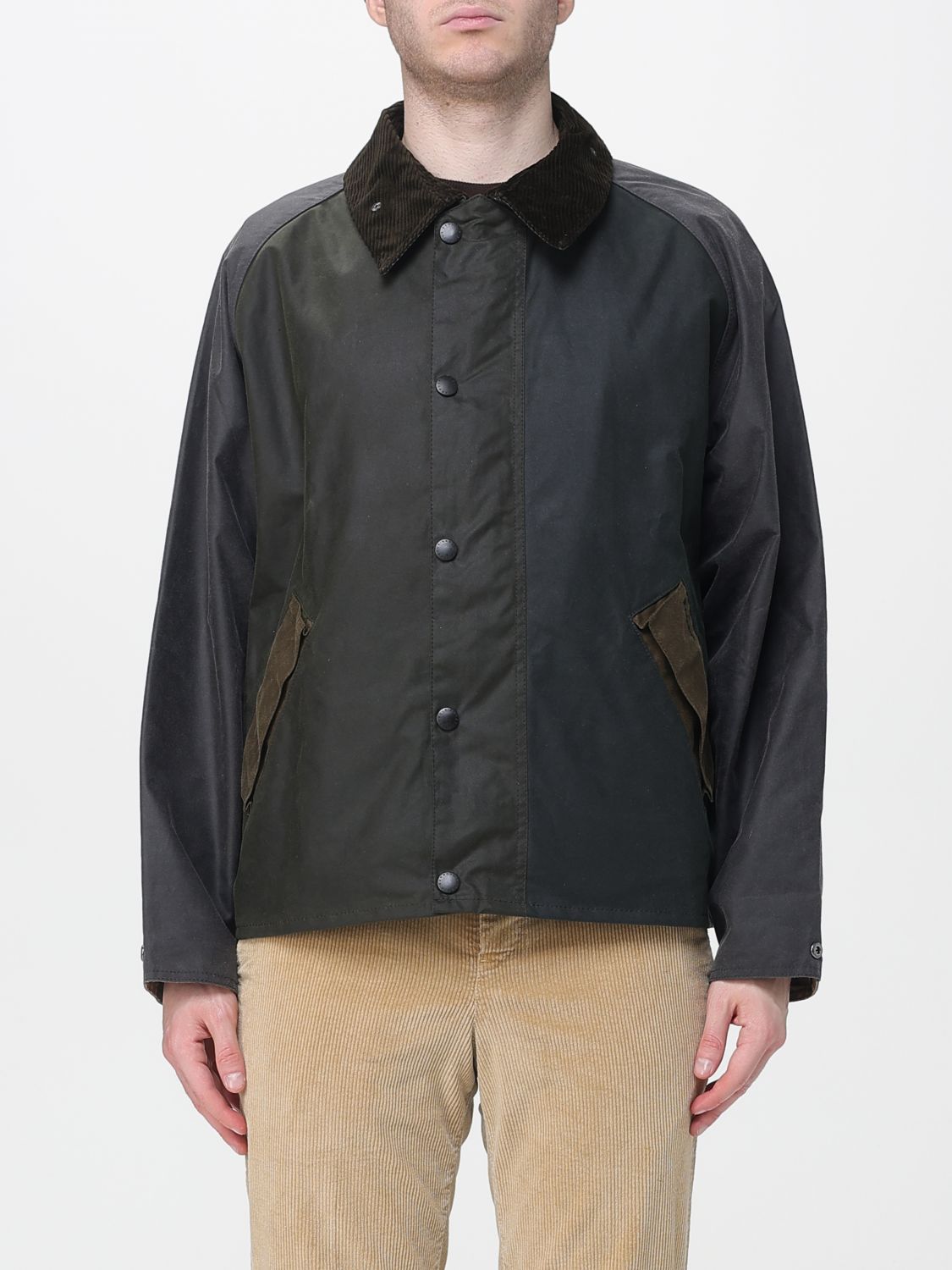 Jacket Men color Green
