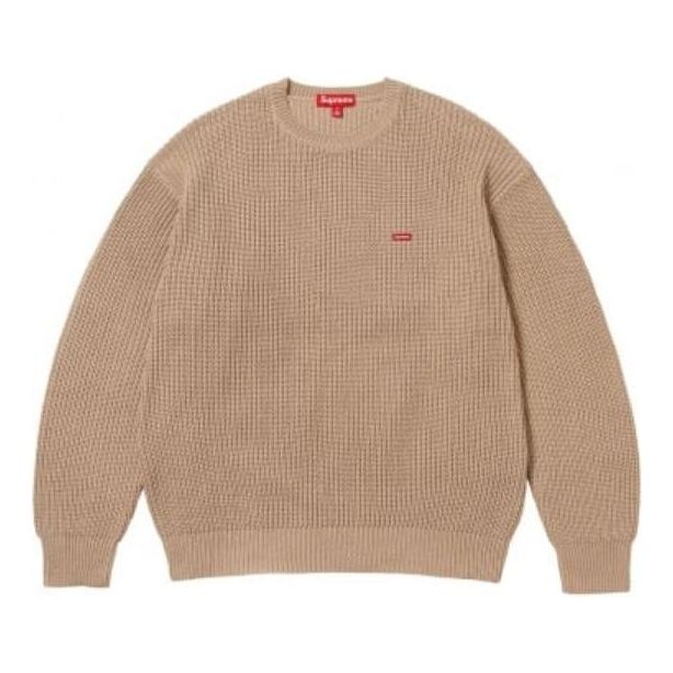 FW23 Week7 Small Box Ribbed Sweater 'Beige'