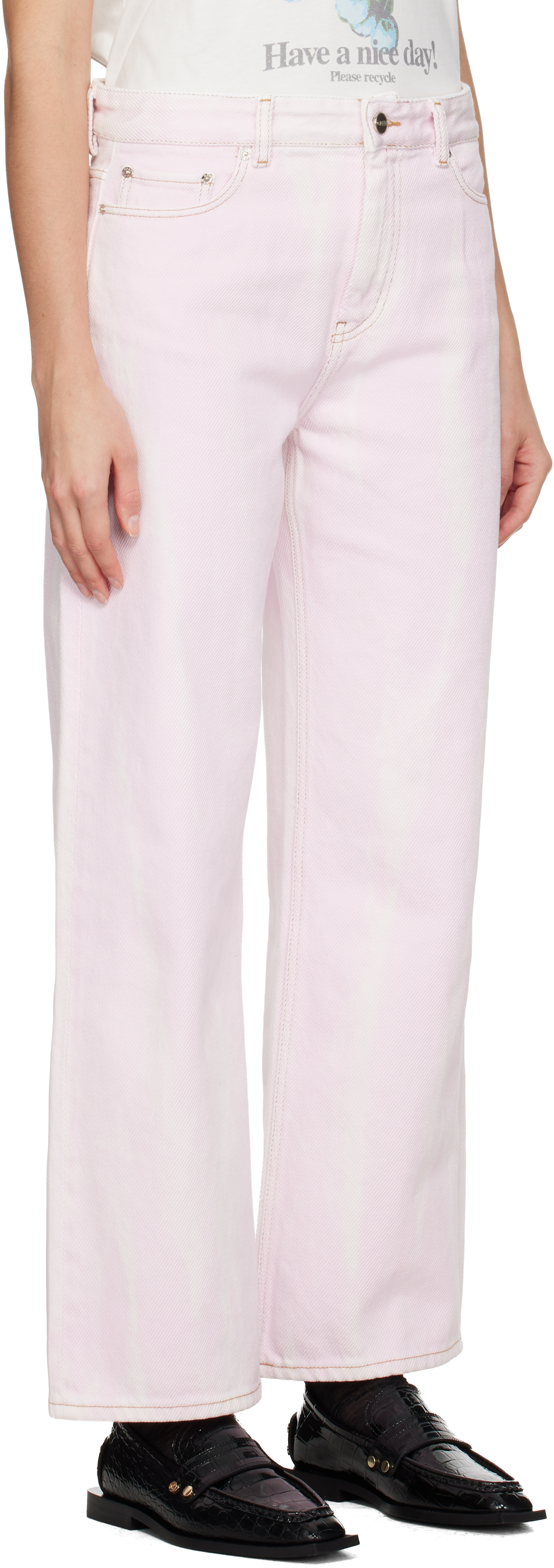 Pink Washed Izey Jeans