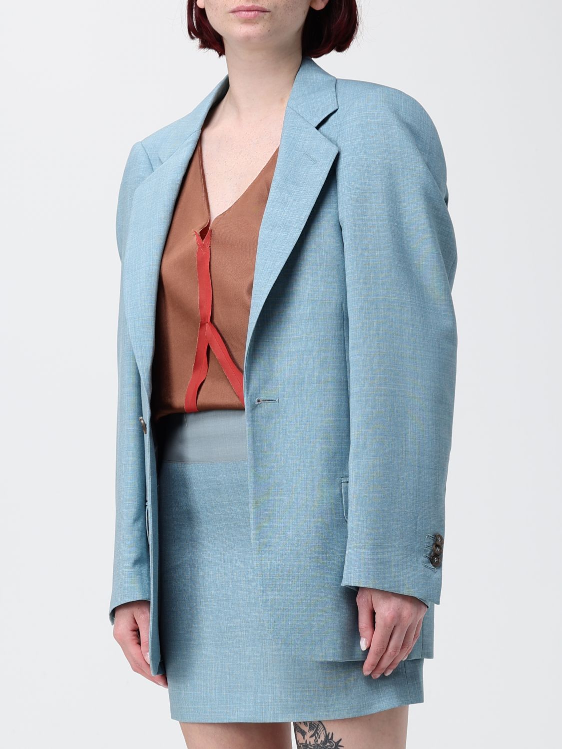Jacket Woman color Blue