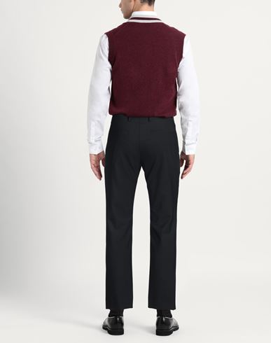 Garments Man Pants Black Size 32 Polyester, Virgin Wool, Elastane