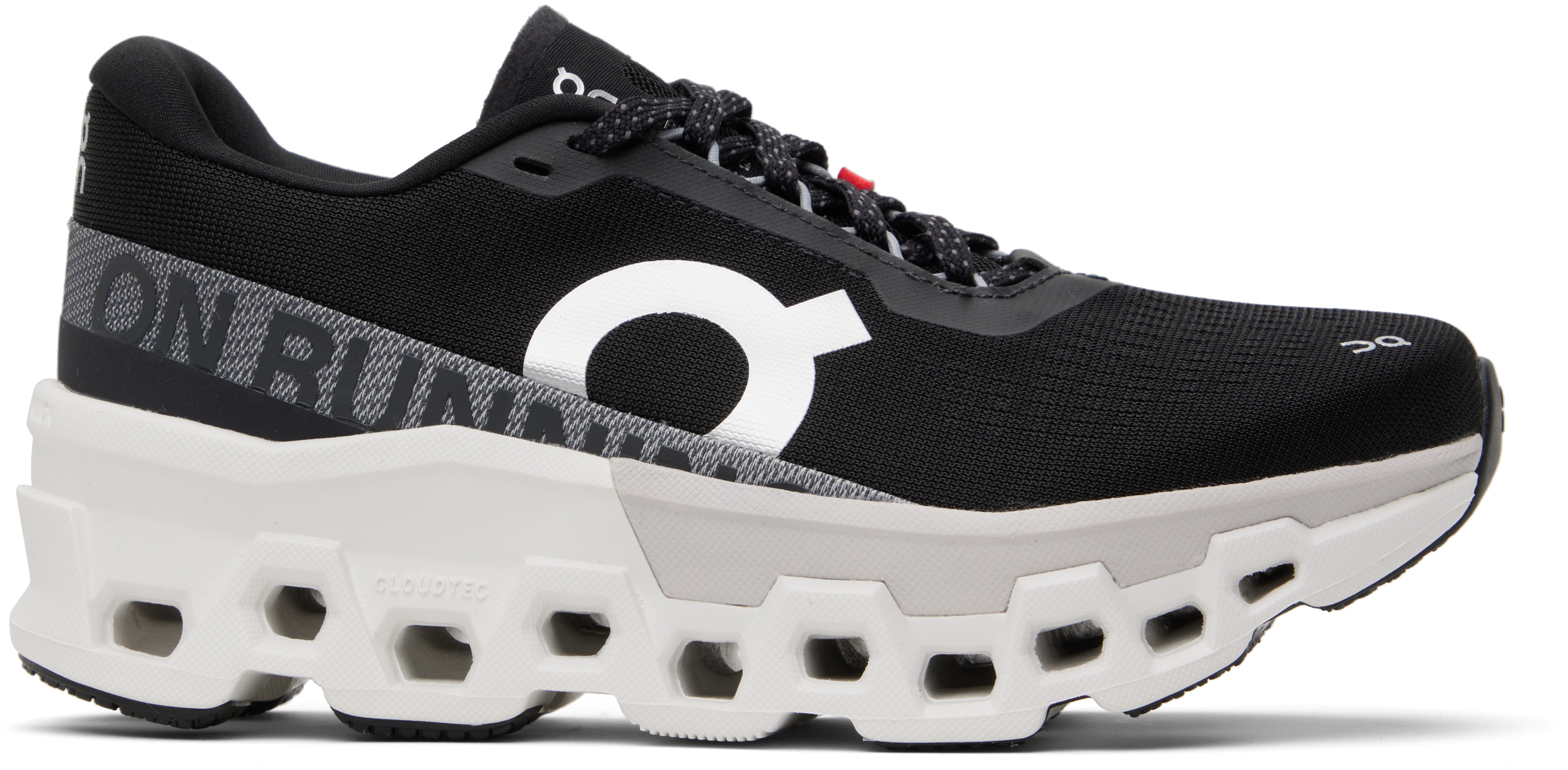 On Black & White Cloudmonster 2 Sneakers