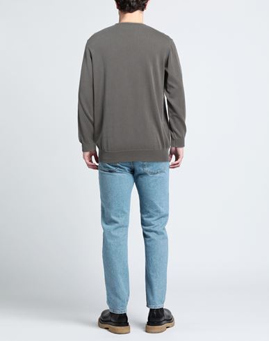 Heritage Man Sweater Khaki Size 40 Cotton