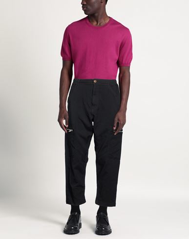 Comme Des Garçons Homme Deux Man Pants Black Size L Polyester