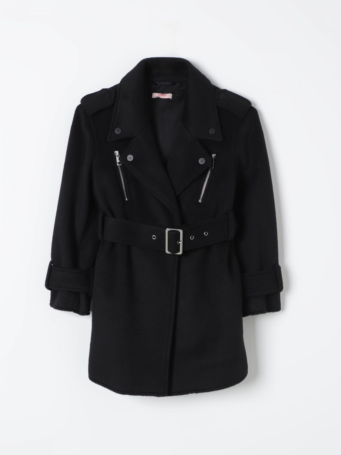 Coat Kids color Black