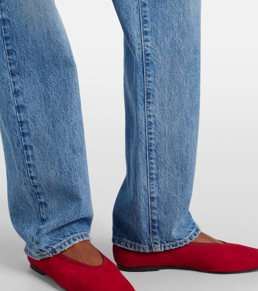 Sophie low-rise straight jeans